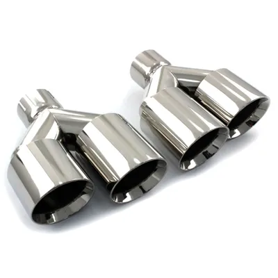 Punta de escape doble Y